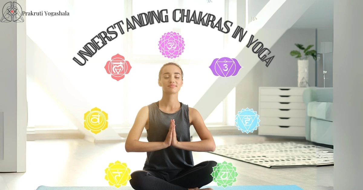 A visual representation of the seven chakras