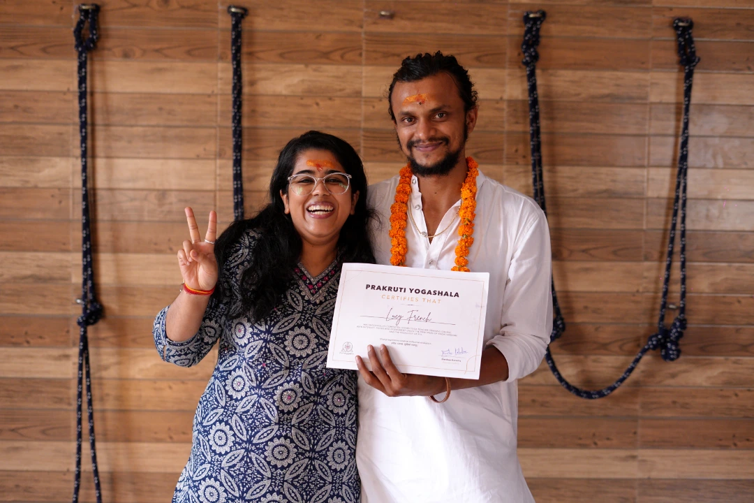 Yoga Alliance certified training session in progress